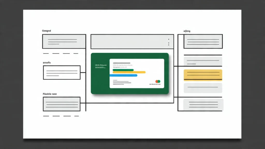 How can I create business cards using a template in Google Docs