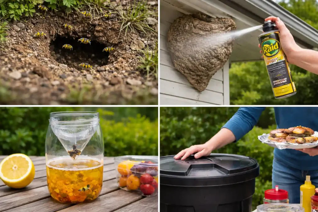 How to Get Rid of Yellow Jackets in Ground Nests