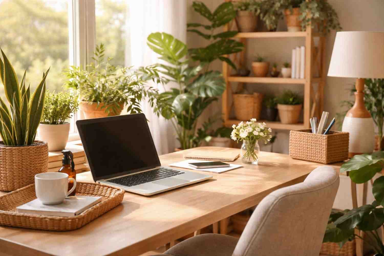 7 Natural Décor Tips for a Healthier Office
