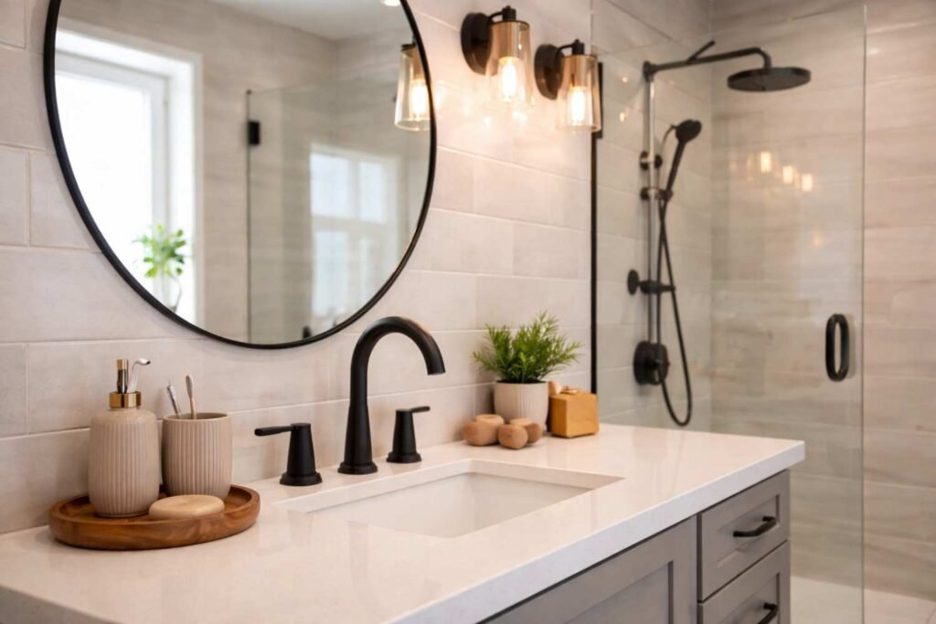 Modernized Bathroom Fixtures