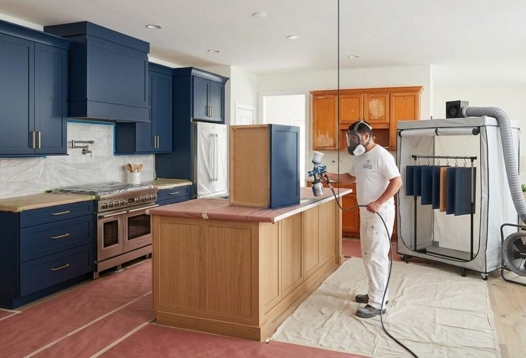 Common Applications of Kitchen Spray Painting