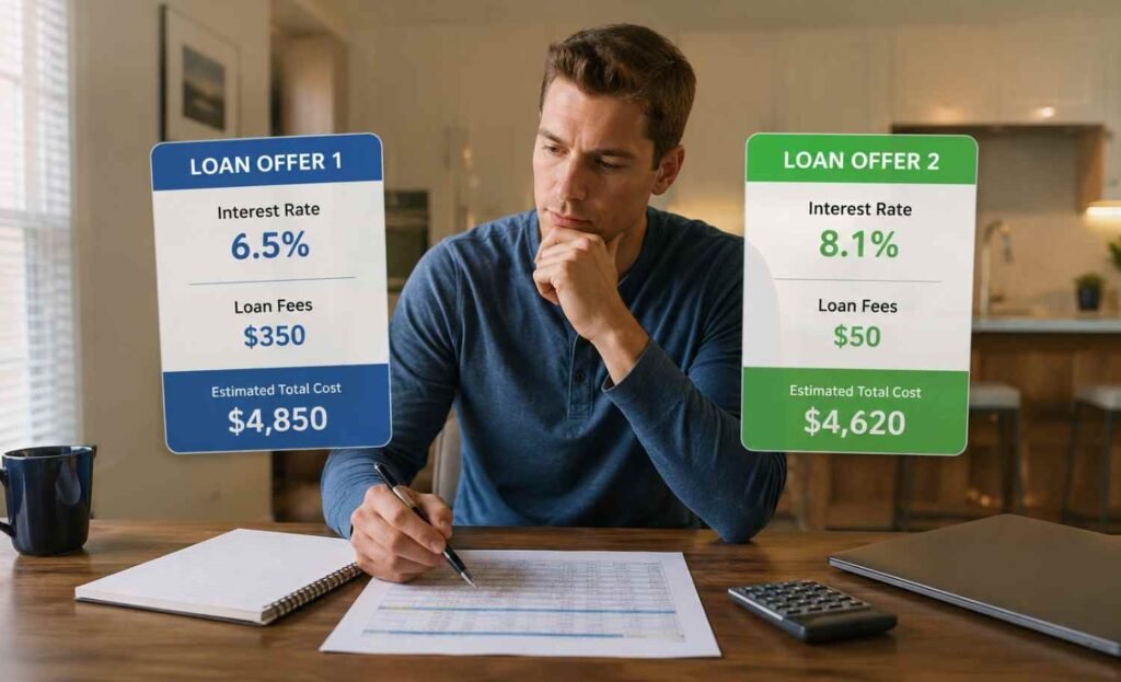 A Simple Example of Two Loan Offers