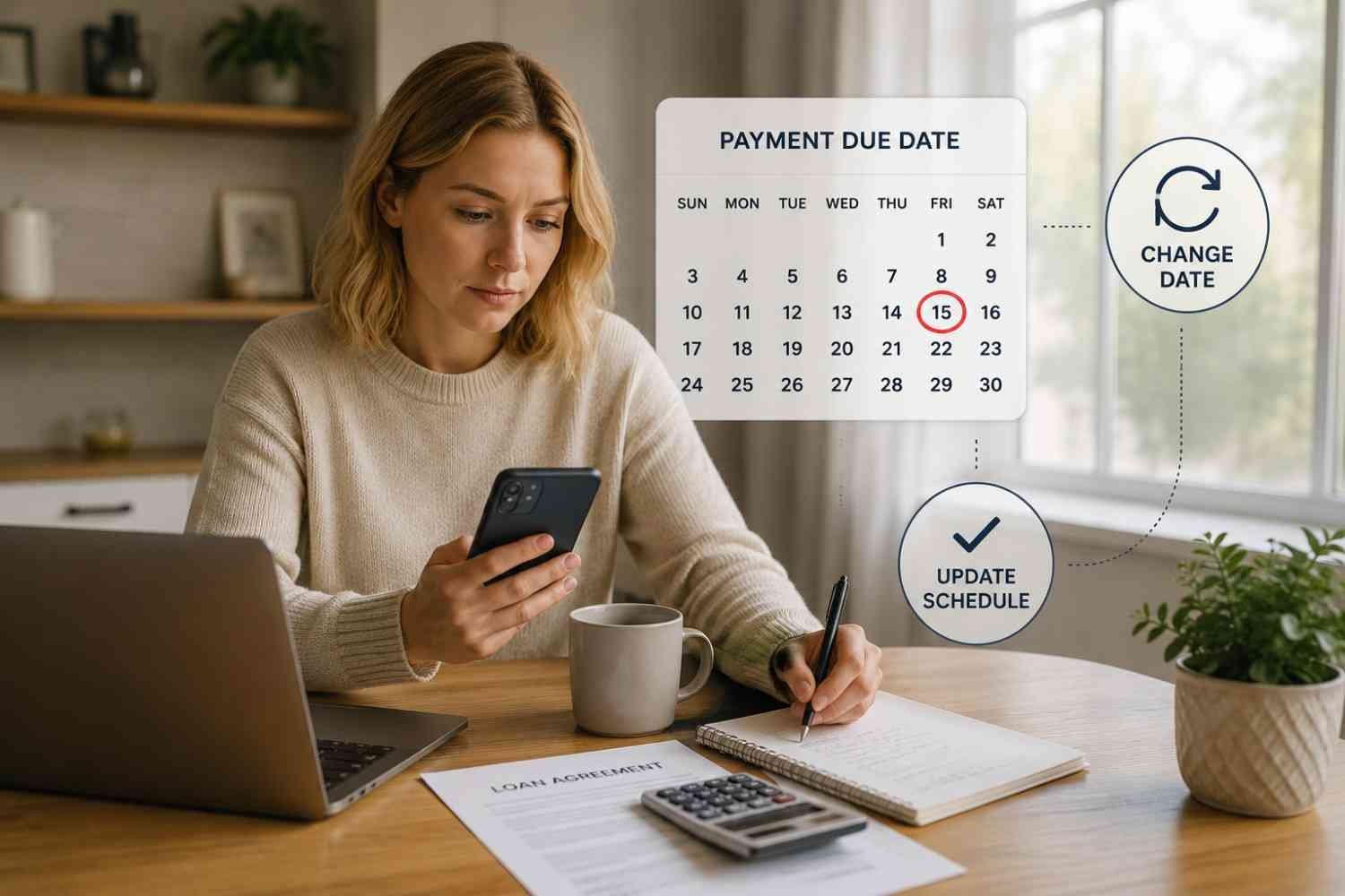 Changing Loan Payment Dates and Due Dates: When and How It Works