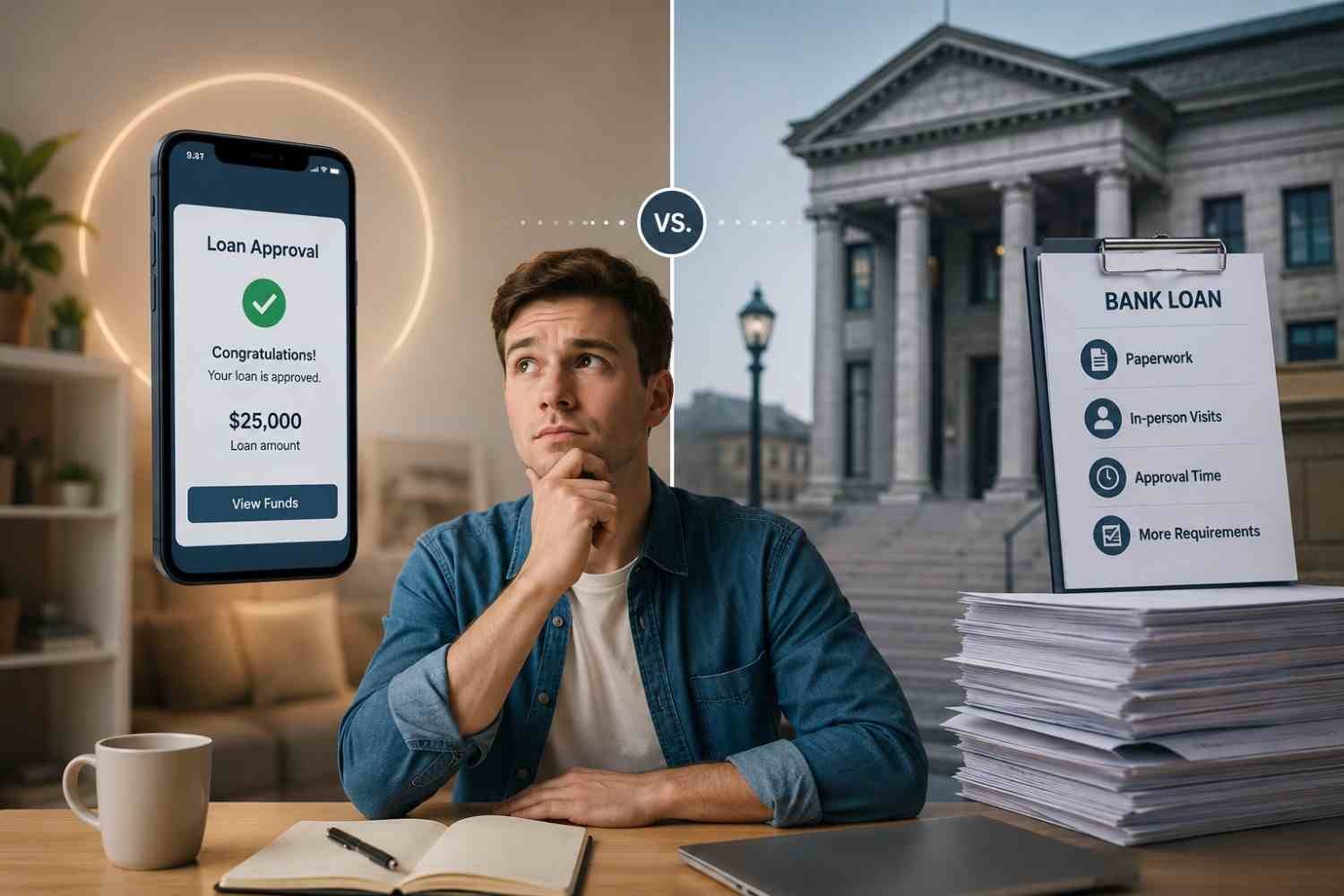 Digital Lending vs Traditional Bank Loans: Which Fits You