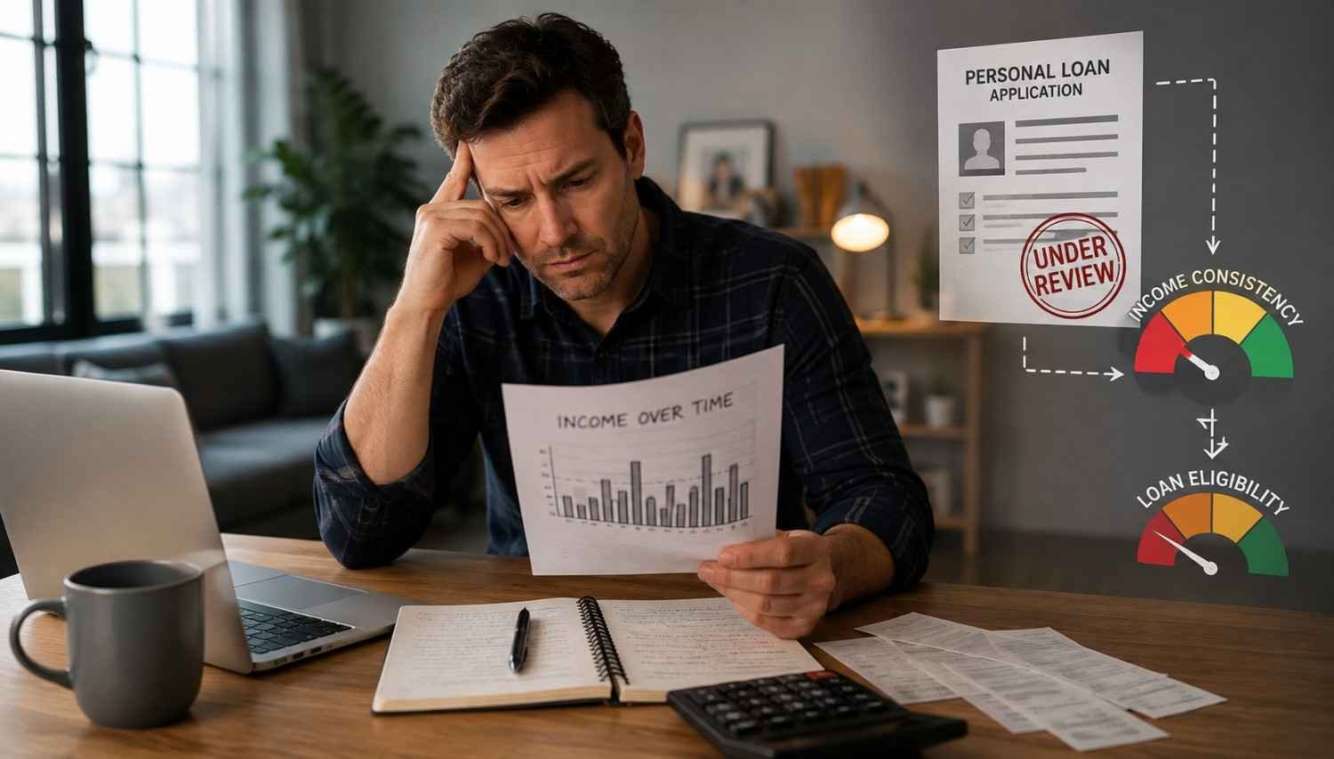How Irregular Income Affects Personal Loan Applications and Loan Eligibility