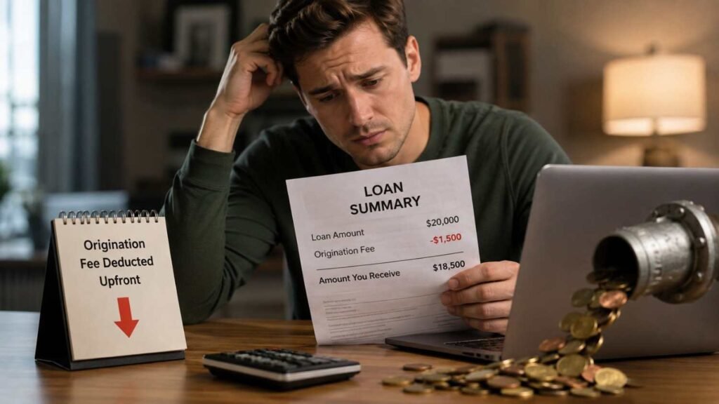 Origination Fees Can Reduce What You Actually Receive