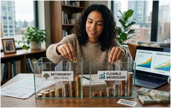 Roth IRA vs Brokerage Account: A $500 Monthly Example