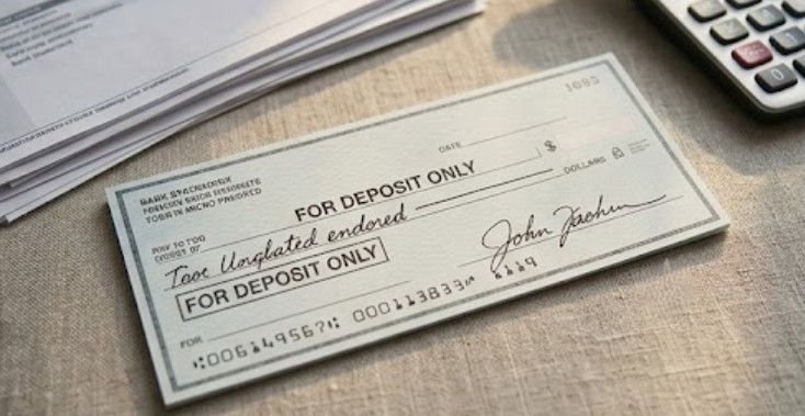 The 3 Primary Ways to Endorse a Check