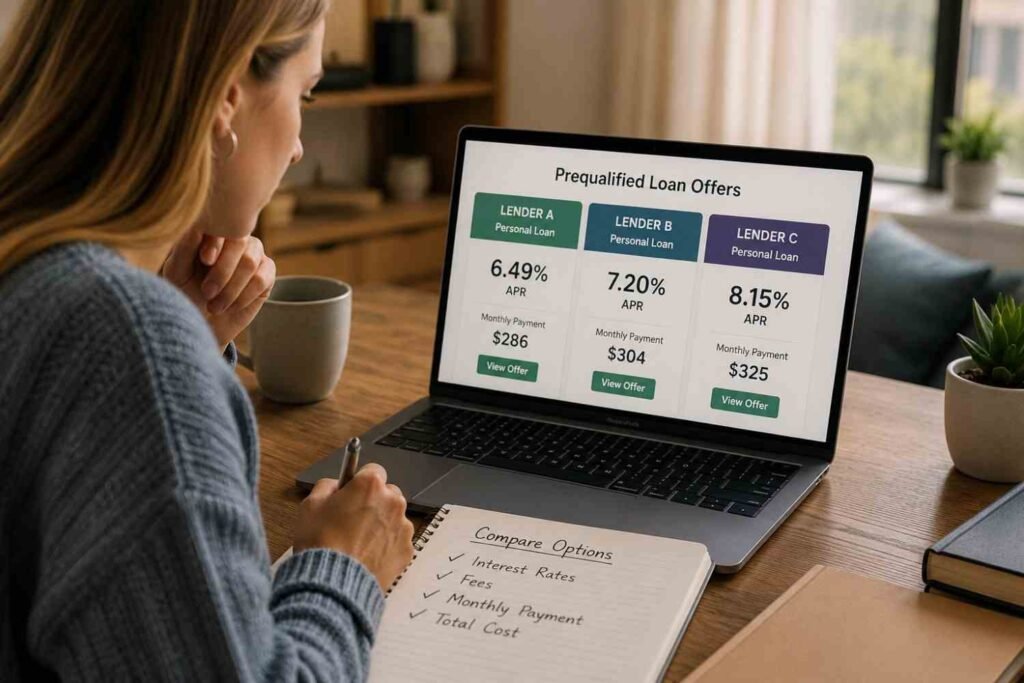 Use Prequalification to Compare Your Options
