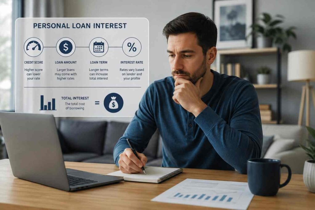 What Determines How Much Personal Loan Interest You Pay